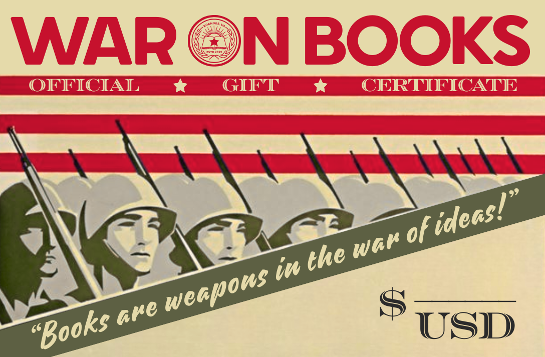 War On Books Official Gift Card