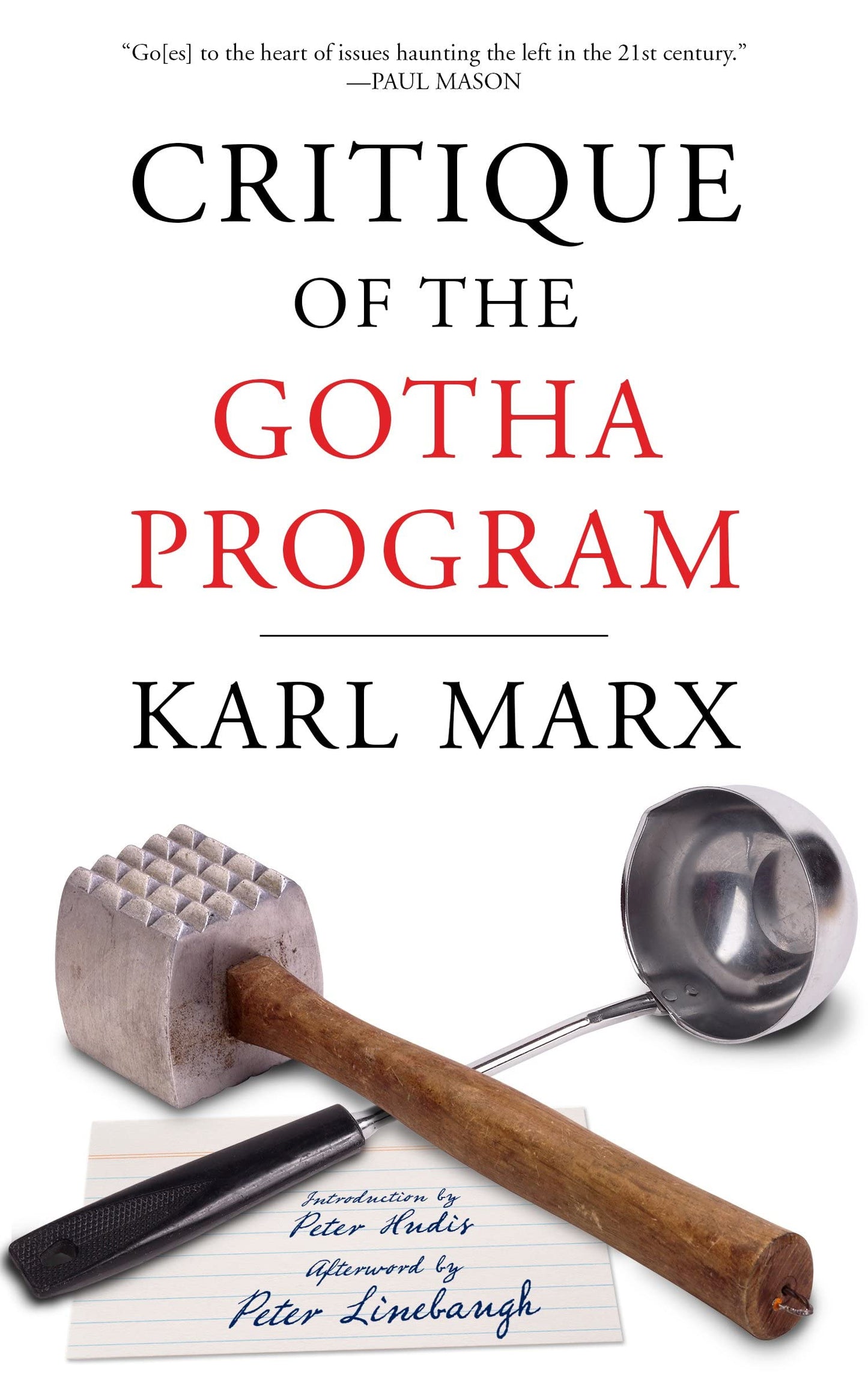 Critique of the Gotha Program, by Karl Marx